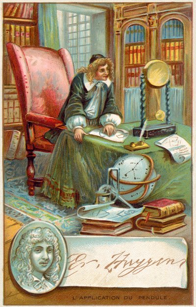 Christiaan Huygens, matemático y científico holandés de French School