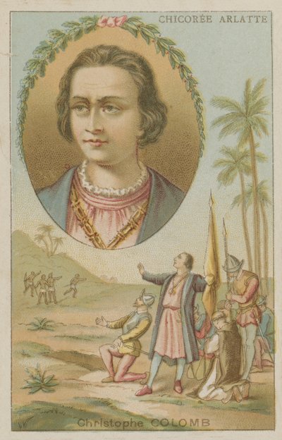 Cristóbal Colón, navegante genovés de French School