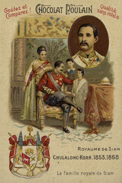 Chulalongkorn, Rey de Siam de French School