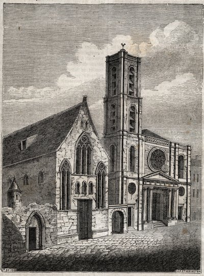 Iglesia de Saint-Jacques-du-Haut-Pas de French School