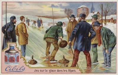 Tarjeta Cibils con curling de French School