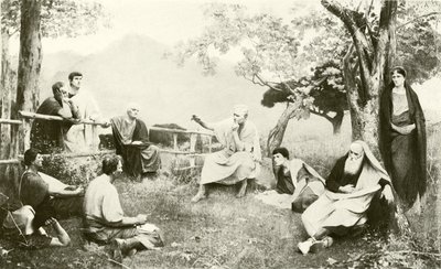 Cicerón en Tusculum de French School