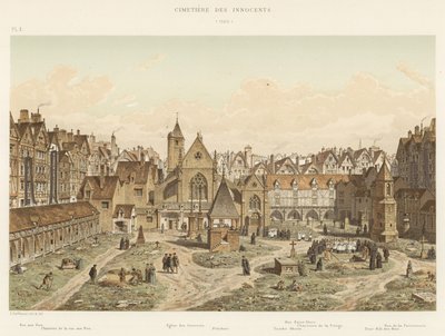 Cementerio de los Inocentes, 1550 de French School