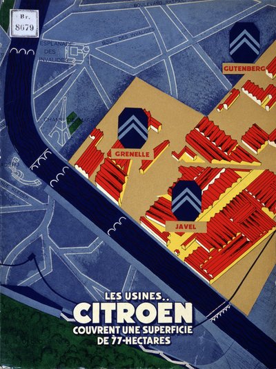 Las plantas de Citroën cubren un área de 77 hectáreas de French School