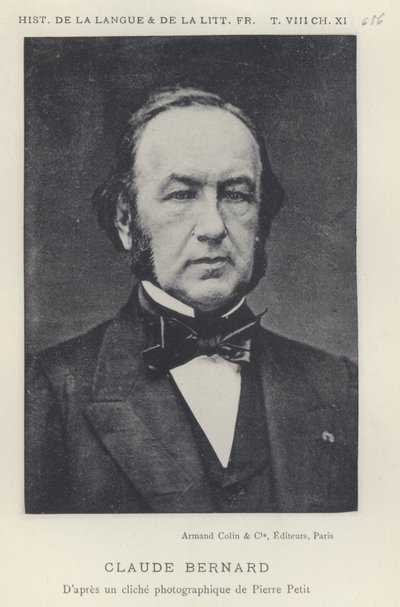 Claude Bernard (litografía) de French School
