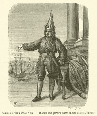 Claude de Forbin de French School
