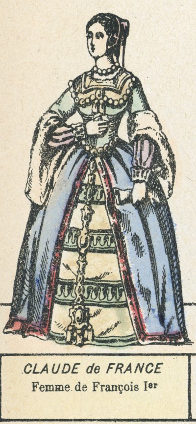 Claudia de Francia, Esposa de Francisco I de French School