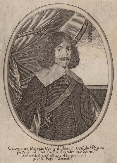 Claude de Mesmes, Conde de Avaux, diplomático y administrador francés de French School