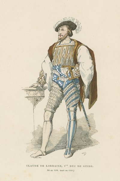 Claudio de Lorena, Duque de Guisa de French School