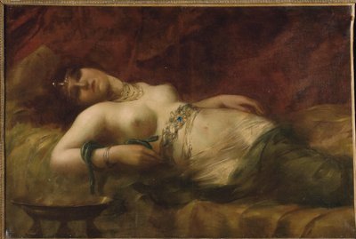 Cleopatra, finales del siglo XIX de French School