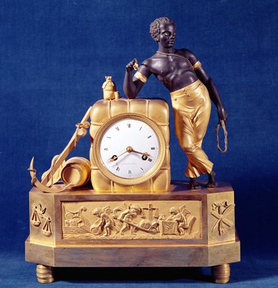 Reloj en forma de campana con una figura de estibador, después de 1787 de French School