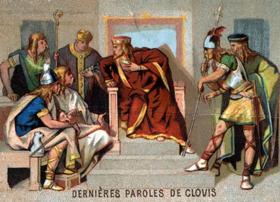 Las últimas palabras de Clodoveo: 