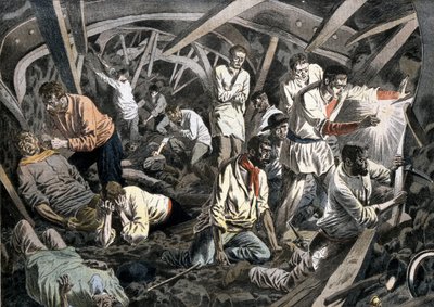 Mineros de carbón atrapados 24 días bajo tierra tras caerles el techo de French School