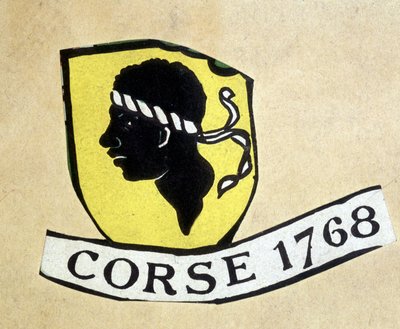 Escudo de armas de Córcega de French School