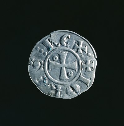 Moneda de Juan de Brienne (c.1170-1237) de French School