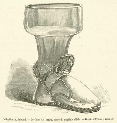 Colección A Jubinal, El Golpe del estribo, vaso del siglo XVI de French School