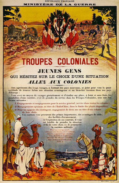 Tropas coloniales de French School