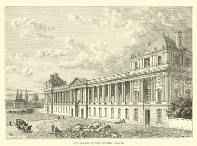 Columnata del Louvre de French School
