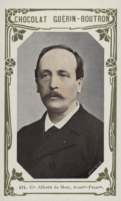 Conde Albert de Mun, Academia Francesa de French School