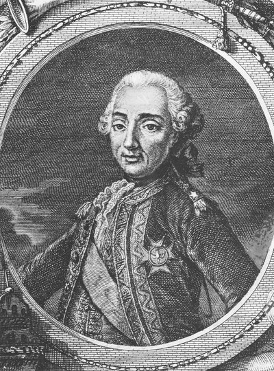 Conde de Guichen (grabado) de French School