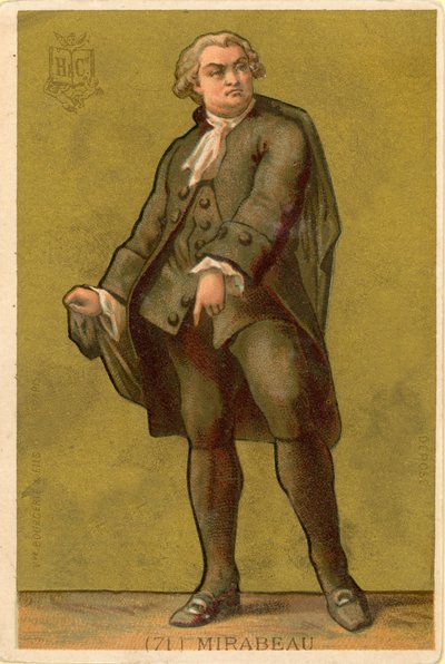 Conde de Mirabeau de French School