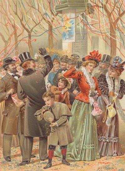 Confeti (cromolito) de French School