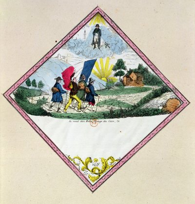 Recuerdo de la conscripción, 1848 de French School