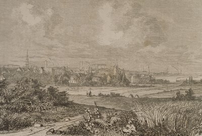 Copenhague en la década de 1860 de French School