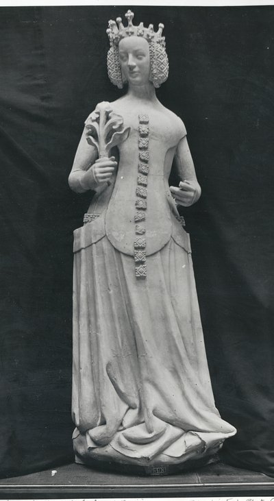 Copia de una estatua de Isabel de Baviera (1371-1435) de French School