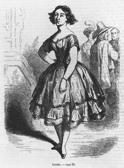 Coralie, ilustración de 