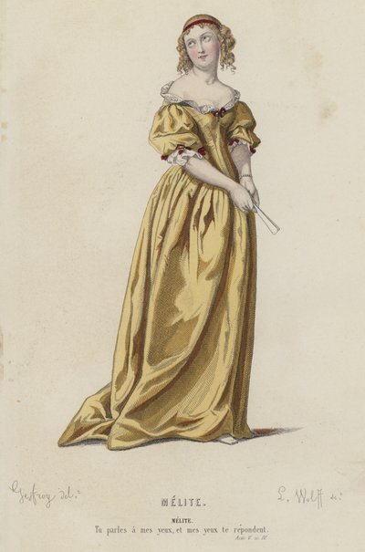 Corneille, Melite, Acto V, Escena IV de French School