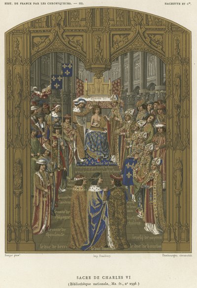 Coronación de Carlos VI de French School