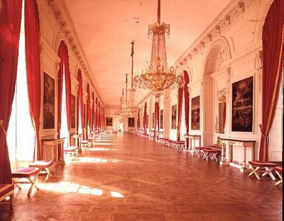 Corredor del ala derecha del Gran Trianón de French School