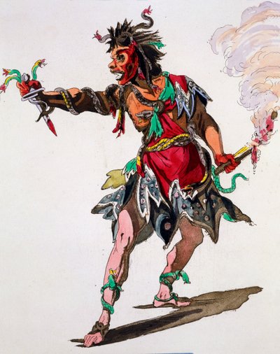 Diseño de vestuario para una Furia de French School