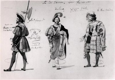 Diseños de vestuario para 