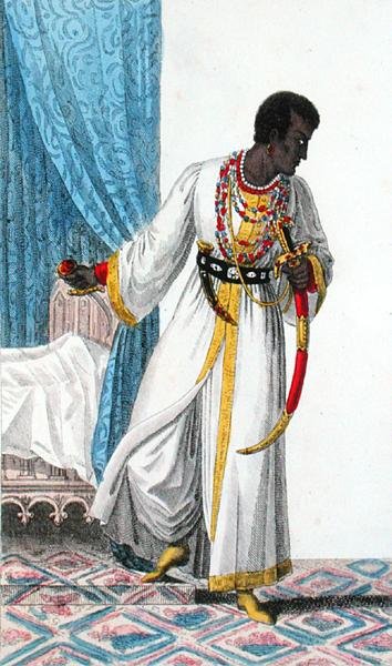 Vestuario para C. Kemble como Othello, en la obra de William Shakespeare de French School