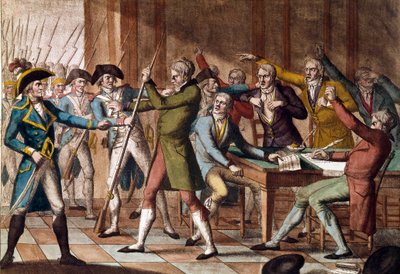 Golpe de Estado del 18 de fructidor (4 de septiembre de 1797). de French School