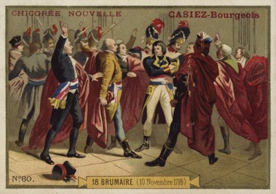 Golpe de Estado del 18 de Brumario, Revolución Francesa, 10 de noviembre de 1799 de French School