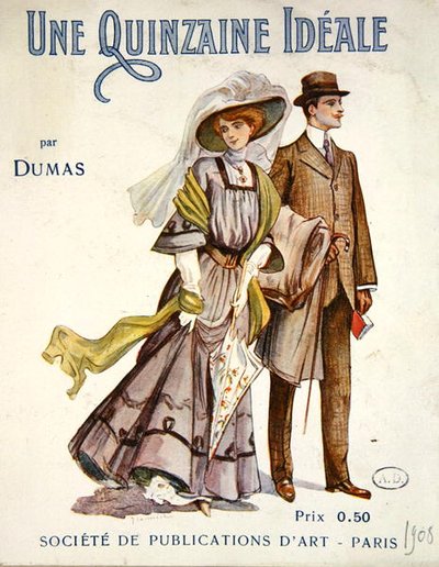 Portada de una novela 