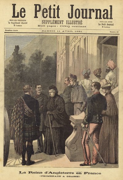 Portada de Le Petit Journal, 11 de abril de 1891 de French School