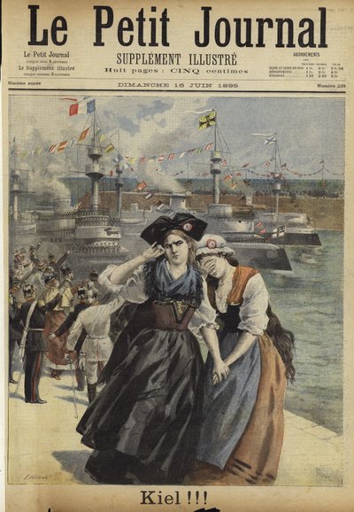 Portada de Le Petit Journal, 16 de junio de 1895 de French School