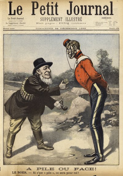 Portada de Le Petit Journal, 24 de diciembre de 1899 de French School