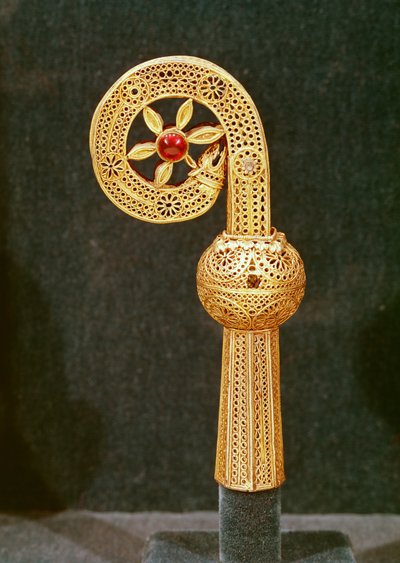 Báculo de San Roberto, c.1100 de French School
