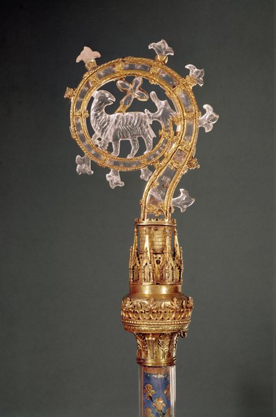 Báculo de la abadesa de Lys, siglos XIII-XV de French School