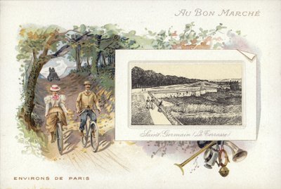 Ciclismo cerca de París, Saint-Germain de French School
