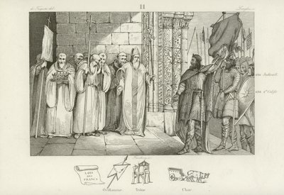 Dagoberto I, Rey de los Francos de French School
