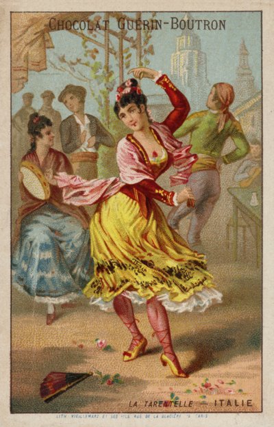 Bailando la tarantela, Italia de French School