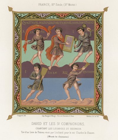 David y los cuatro compañeros de French School