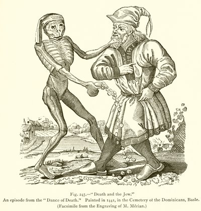 La muerte y el judío de French School