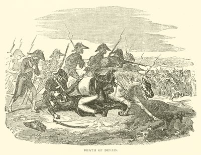 Muerte de Desaix de French School